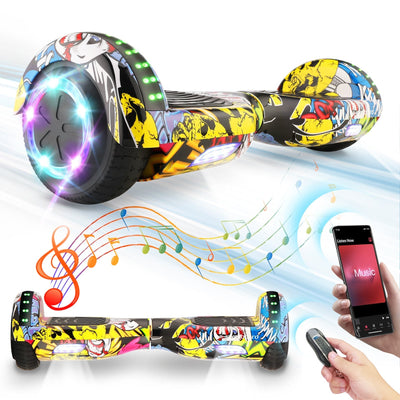 iHoverboard® H1 Hoverboard auto-équilibré à LED 6.5"