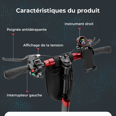 iScooter Trottinette électrique Tout Terrain iX5 1000W