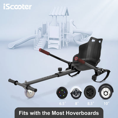 iScooter Q1 Go Kart/Hoverboard avec Siège
