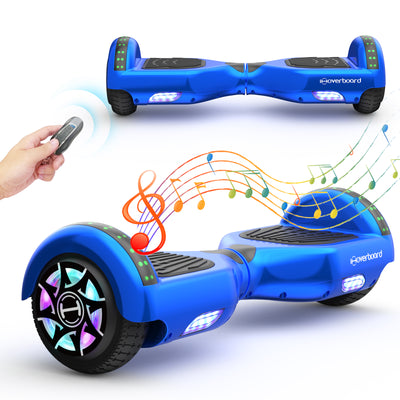 iHoverboard® H1 Blue LED Hoverboard auto-équilibré 6.5"