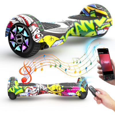 iHoverboard® H1 Hoverboard auto-équilibré à LED jaune 6,5"