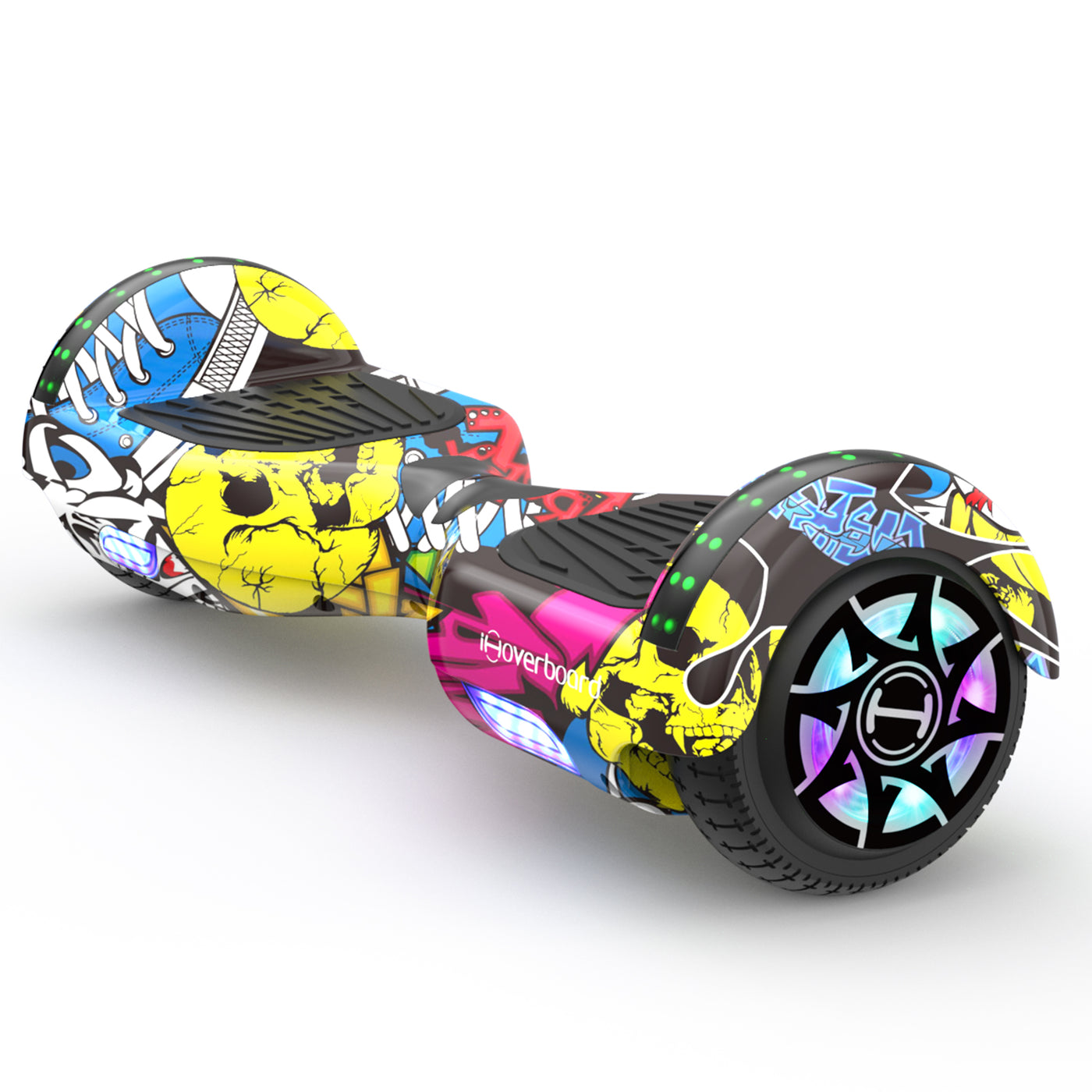 iHoverboard® H1 Hoverboard auto-équilibré à LED jaune 6,5"