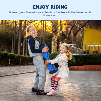 iHoverboard® H1 Blue LED Hoverboard auto-équilibré 6.5"