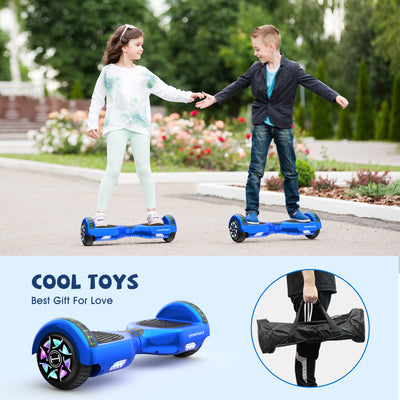 iHoverboard® H1 Blue LED Hoverboard auto-équilibré 6.5"