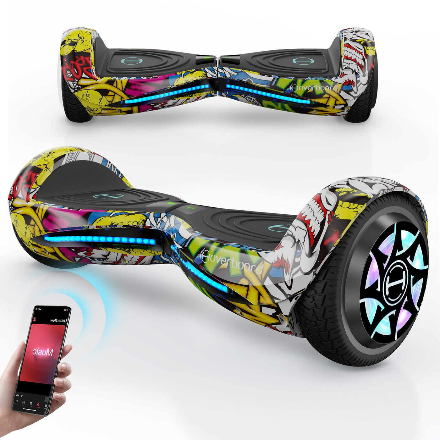 iHoverboard H2 bleu Hoverboard pour enfants
