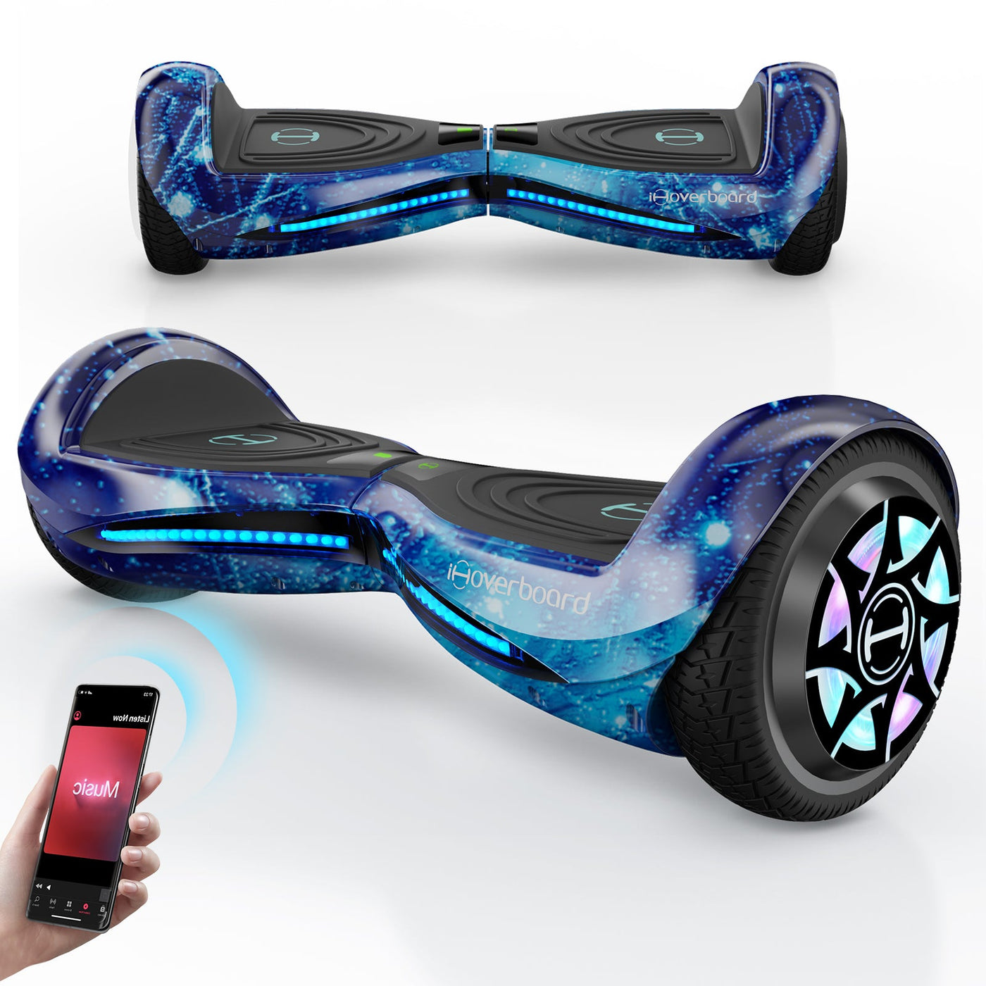 iHoverboard H2 bleu Hoverboard pour enfants