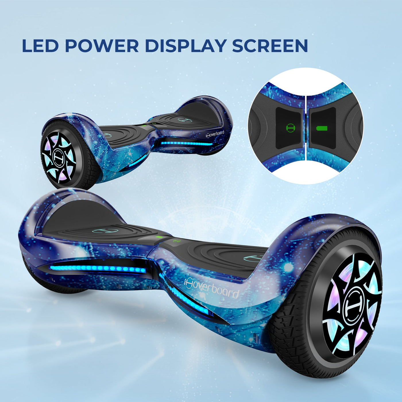 iHoverboard H2 bleu Hoverboard pour enfants