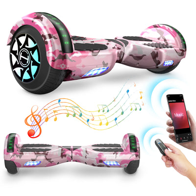 iHoverboard H4 Bleu Bluetooth Hoverboard 6,5"