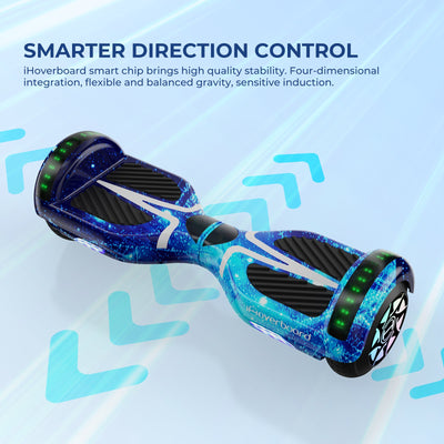 iHoverboard H4 Bleu Bluetooth Hoverboard 6,5"