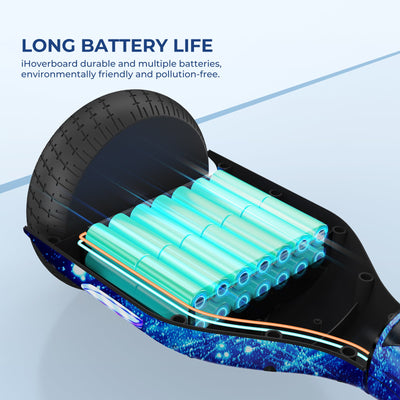 iHoverboard H4 Bleu Bluetooth Hoverboard 6,5"