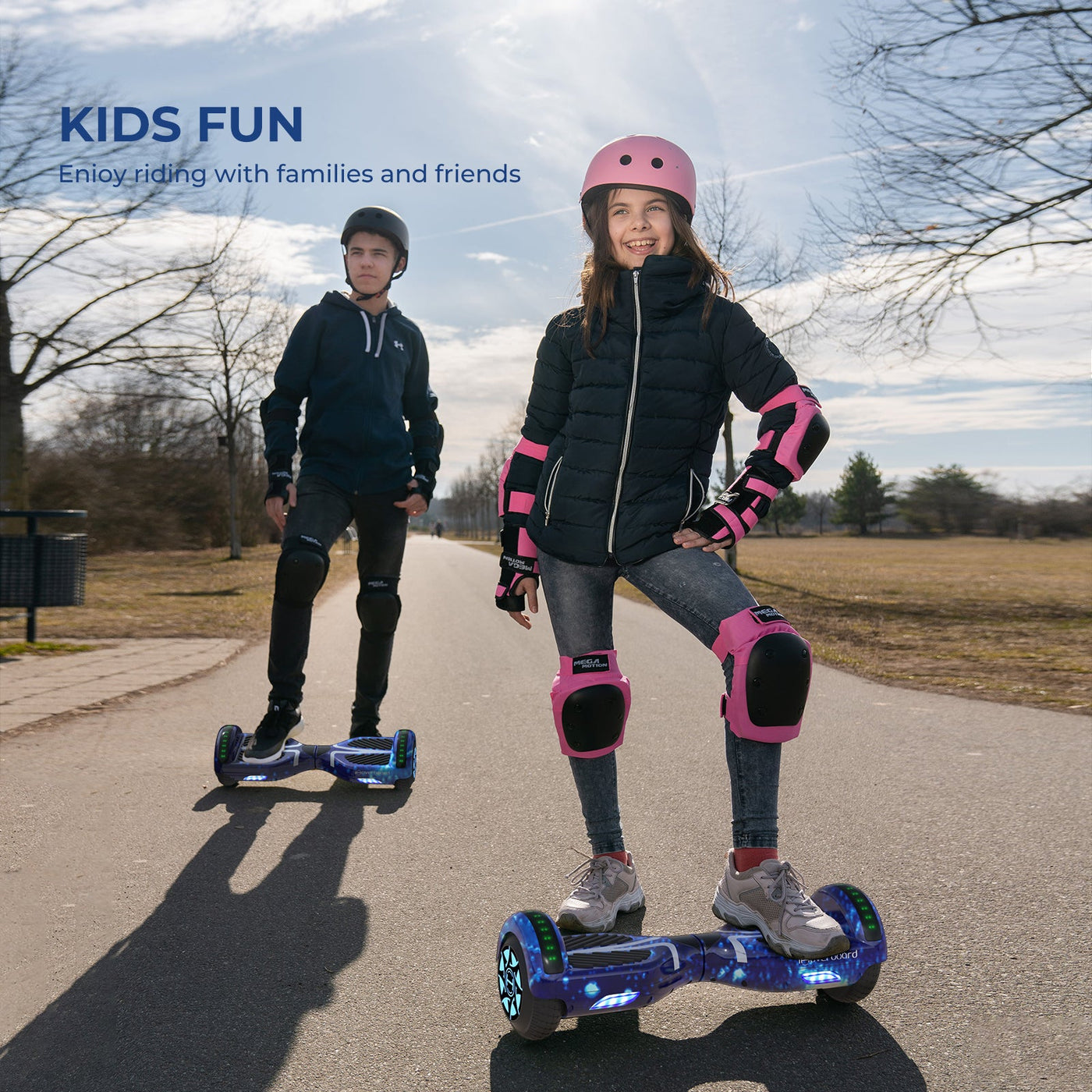 iHoverboard H4 Bleu Bluetooth Hoverboard 6,5"
