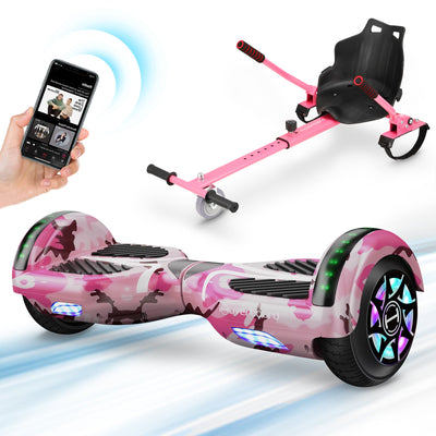 iHoverboard H4 Bleu Bluetooth Hoverboard 6,5"