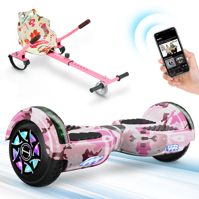 iHoverboard H4 Bleu Bluetooth Hoverboard 6,5"