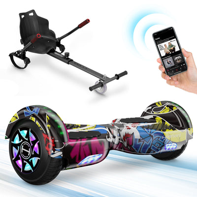 iHoverboard H4 Bleu Bluetooth Hoverboard 6,5"